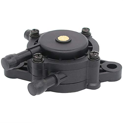 HOOAI Fuel Pump 24 393 04-S / 24 393 16-S with 25 050 22-S / 25 050 03-S Fuel Filter & Fuel Line Shut Off Valve for Kohler Engines Lawn Mower Parts