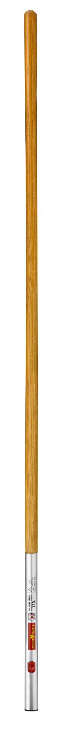 Outils Wolf | Manche en Bois Multi-Star | Plusieurs Tailles possibles | ZM150 (Frêne, 1,50M)