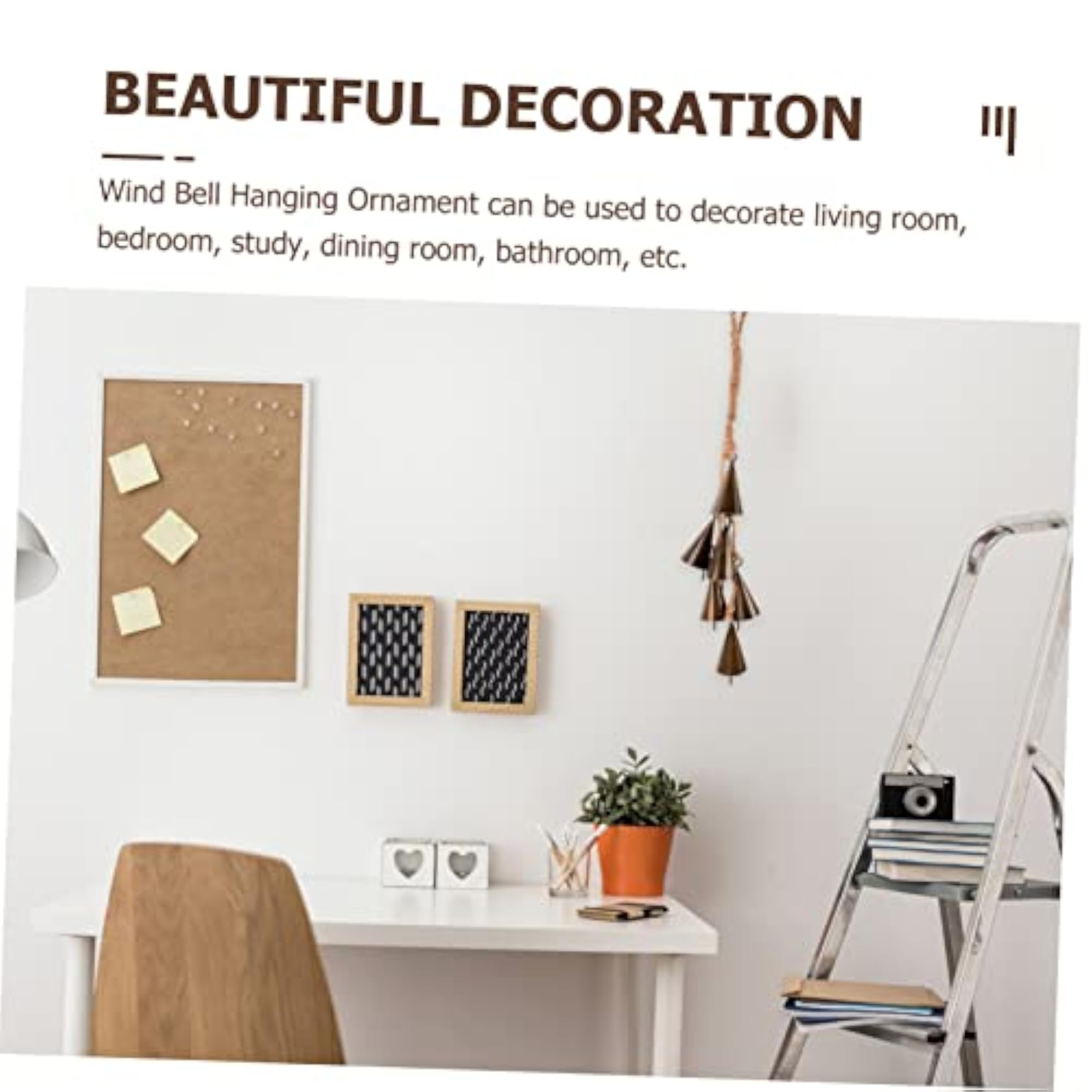 Witch Bell Door Handle Chime, Unique Decorative Home Bell