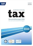 tax 2026 Berater (für Steuerjahr 2025)|Digitaler Download
