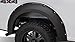 Bushwacker 20092-02 Black Pocket Style Smooth Finish Rear Fender Flares