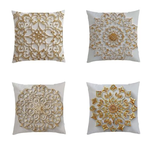 Housse de coussin 80x80cm extérieure pour rénover facilement vos coussins usés - 2