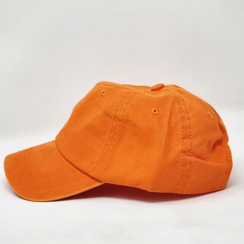 Gorra de béisbol de algodón lavado con bordado de pájaro Baltimore Oriole miniatura 2