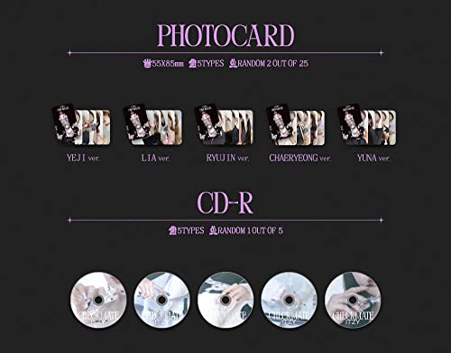 CD ITZY CHECKMATE standard contenant la carte postale bonus officielle YES24