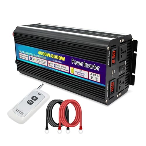 Onduleur 12v 24v à 110v 240v pour éviter les pannes de courant isolées
