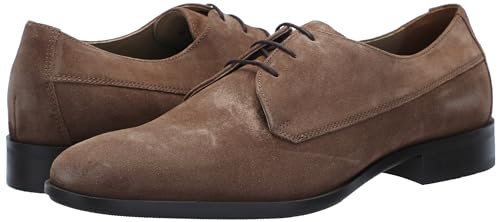 Image of BOSS Men's Colby Smooth Suede Lace Up Derby Dress Shoes