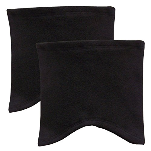 N'Ice Caps Kids Soft Micro Fleece Winter Ski Neck Gaiter - 2 Piece