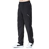 beroy - Pantalones de ciclismo para hombre (forro polar, térmico), color negro - M2471121BS, S, Negro
