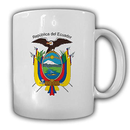 équateur armoiries emblème República l'Équateur Tasse de café # 13466