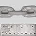 PVC Coated Boat Anchor Chain with Stainless Steel Shackles 4Foot/ 5Foot/ 6Foot/ Black/White (White, 1/4
