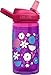 CamelBak Eddy+ Kids Bite Valve Straw Insulated Stainless Steel Water Bottle Flower Power, 14oz