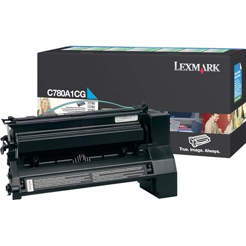 Lexmark Cyan original cartouche de toner LCCP LRP pour C780dn 780dtn 782dn 782dtn X782e MFP Page Plus Solution - vue 9