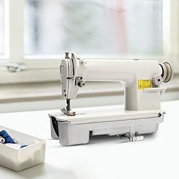 Industrial Sewing Machine DDL-8700 Leather Cotton Tarpaulin Leather Straight Stitch Sewing Machine for Upholstery Sewing and Repairing