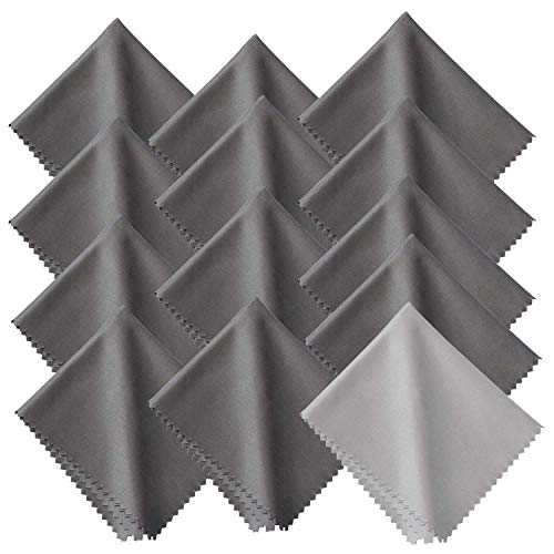 Xthel Microfiber Cleaning Cloths for Electronics (13 Pack) - Cleans Lenses, Glasses, Screens