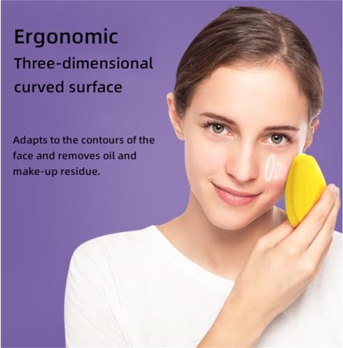 Brosse exfoliante pour le visage au design ergonomique silicone - 3