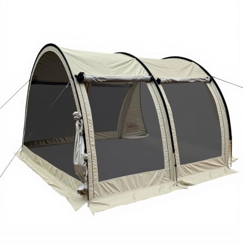 Carpa de Camping 4-6 Personas con Ventanas de Malla Grande Impermeable miniatura 5
