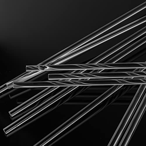 120 Pieces Acrylic Dowel Rods - for DIY Crafts 1/8 x 12in Diameter Round Clear Rods - Image 4