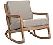 Amazon Brand - Stone & Beam Modern Hardwood Rocking Chair, 33.75