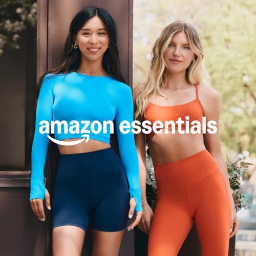 Image of Amazon Essentials Women's Active FormFlex Buttery Soft High Waist Biker Shorts