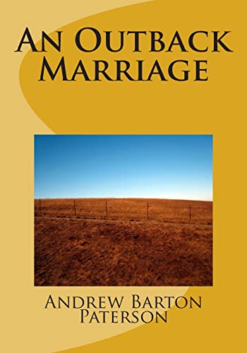 An Outback Marriage 1507723253 Book Cover