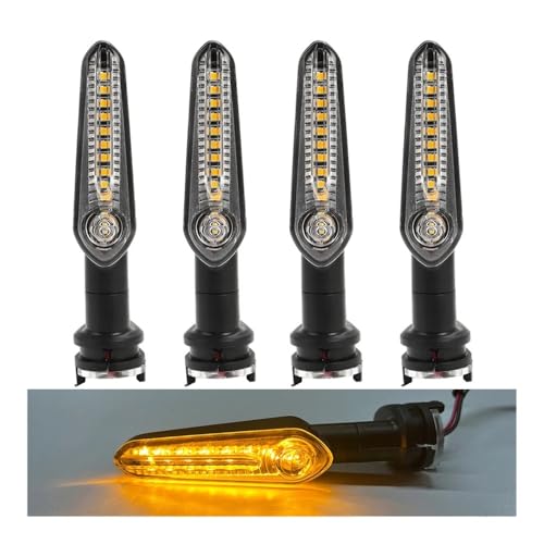 Clignotant LED Moto Dynamique Lampe d'Eau Courante pour Yamaha MT07 MT09 Tracer
