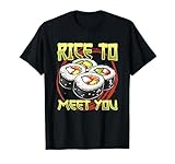 Photo Gallery sushi lover - riso per incontrarti carino sushi pun maglietta Photo Gallery sushi lover - riso per incontrarti carino sushi pun maglietta