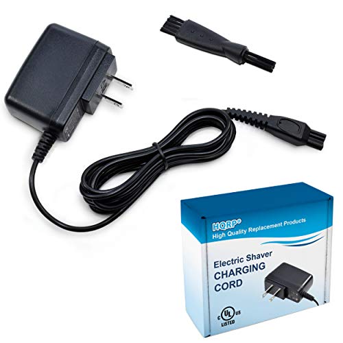 HQRP 15V AC Adapter Compatible with Philips Norelco 3100 3500 9000 9700 Series, S9721 AT811 7885XL 7886XL 8020X 8040X 8060X 8138XL 8867XL 8880XL 8881XL 8883XL 8890XL MG5750 BG2034 Shaver Charger