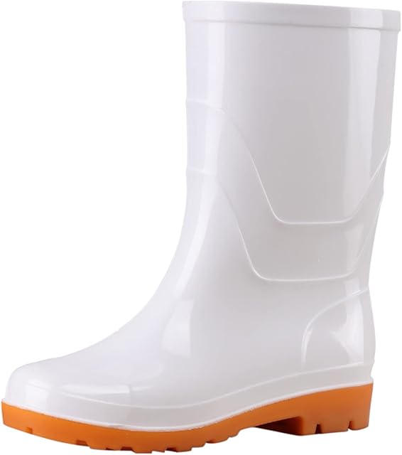 YUHAOTIN Women Wellies Wear Shoes Rain Men's Summer Garden Boots Outdoor Water Women's Shoes Women's Womens Support Shoes Ladies Wellies
