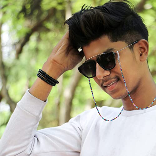 Glasses Strap Holder Chain, Eyeglass String Strap Eyewear Retainer, Stylish Eyeglass Chains For Women Men, Color Mask Chain #TOP5
