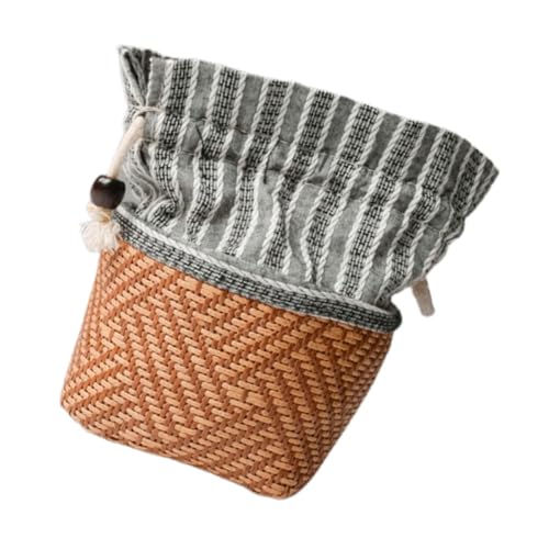 DECORNIJIA 軽量コンパクト茶器収納袋 巾着式耐擦傷防汚袋 旅行便利グッズ 飛行機持込対応 小物整理用ポーチ