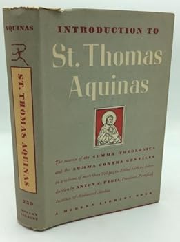 Hardcover Introduction to Saint Thomas Aquinas [Unknown] Book