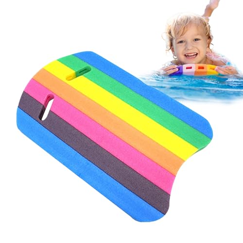 Schwimmbrett für Kinder und Erwachsene - Regenbogen Schaumstoff...