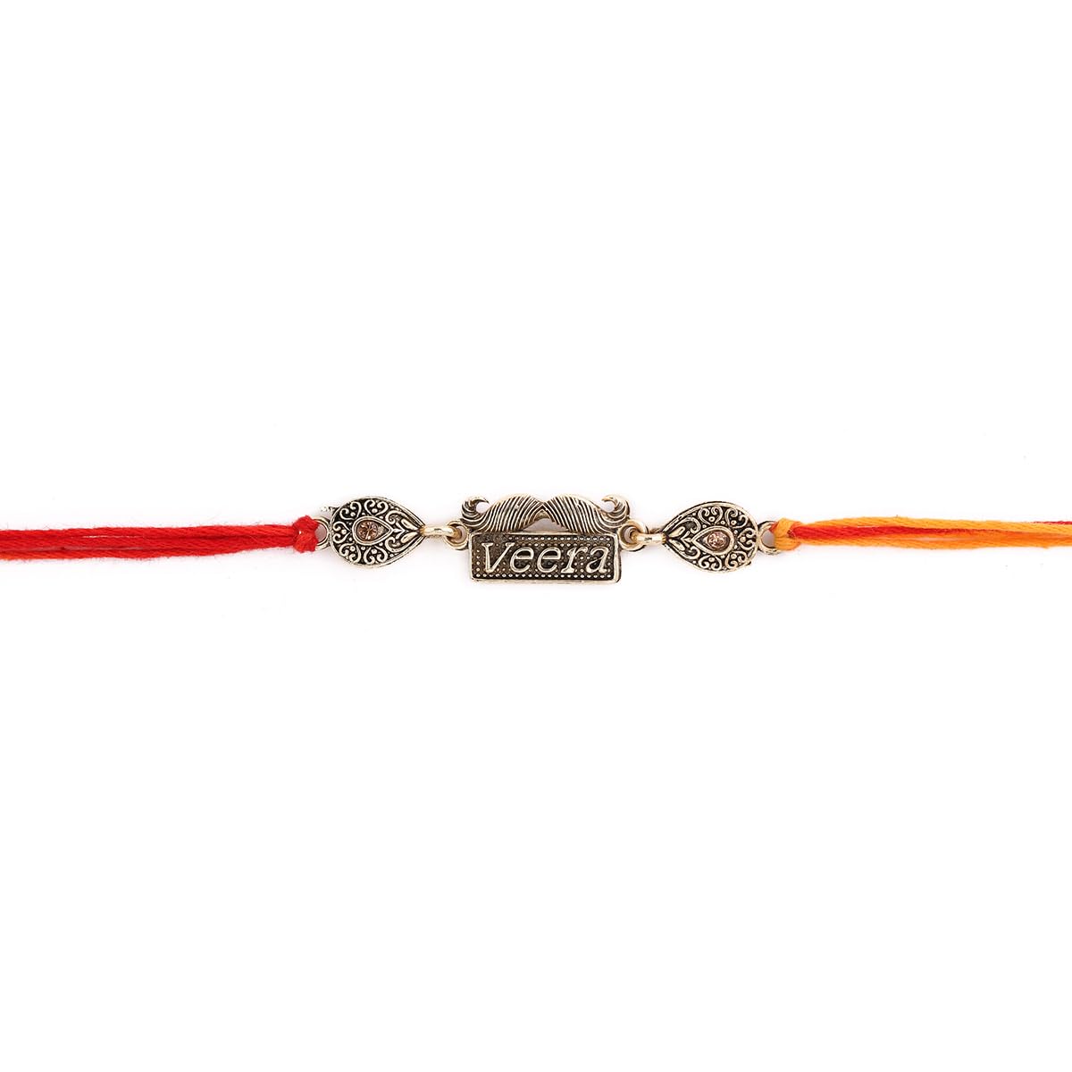 VOYLLA Antique Designer Veera Rakhi With Roli Chawal Pack -Rakhi For Brother (B098TKFY92) Amazon Price History, Amazon Price Tracker