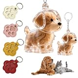 【Memoriale Portatile】Con dimensioni compatte (6 x 8 x 2 cm/2,4 x 3,2 x 0,79 pollici per i portachiavi trasparenti e 6 x 8 x 2 cm/2,4 x 3,2 x 0,79 pollici per quelli in pelle), questi portachiavi sono leggeri e facili da portare con sé su chiavi, borse o zaini. La loro natura portatile li rende ideali come portachiavi con pelo di animale domestico o portachiavi con pelo di cane per un ricordo sempre con sé, fungendo da discreto regalo commemorativo per animali domestici o accessorio per cani.