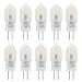 Produktbild JIRVY G4 LED Lampen10 Stück G4 3W LED-Lampe, 180LM, AC/DC 12V Glühlampen (G4-T)