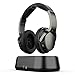 Casque sans Fil TV avec émetteur, Casques sans Fil supra-auriculaire avec Station de Charge, Entrée RCA 3,5 mm pour Television HiFi DVD