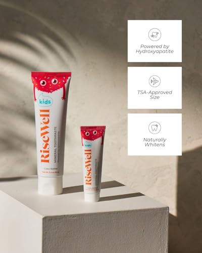 Image of Travel Kids Mineral Toothpaste, SLS Free Toothpaste, Cake Batter, 0.7 Oz