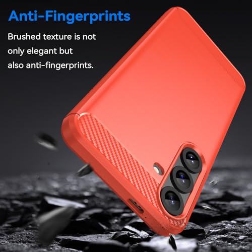 Coque Samsung S25 Plus rouge anti-choc et anti-rayures - 3