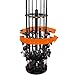 KastKing V16 Fishing Rod Rack With Rotating Base- Fishing Pole Rack Holds Up to 16 Fishing Rods or Combos, Lightweight and Durable ABS Construction, Space-Saving Fishing Rod Holders for Garage