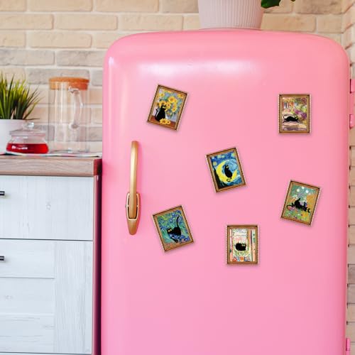 Imanes decorativos rectangulares para refrigerador x6 miniatura 6