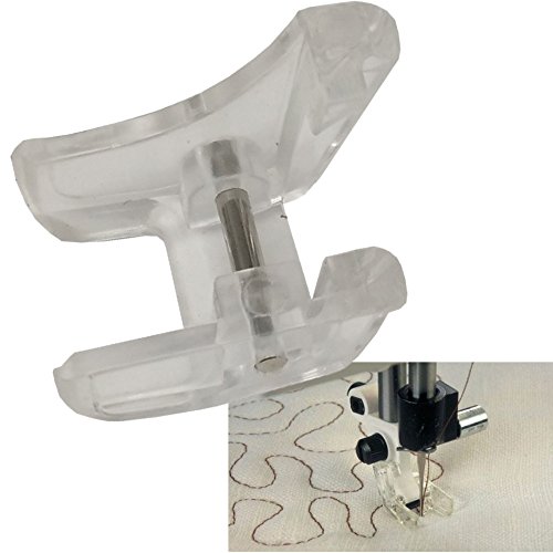 Prensatelas Clear Open Toe Free Motion para Viking miniatura 1