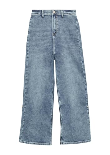 Pantalón vaquero de pierna ancha para niñas s.Oliver en tejido denim cómodo