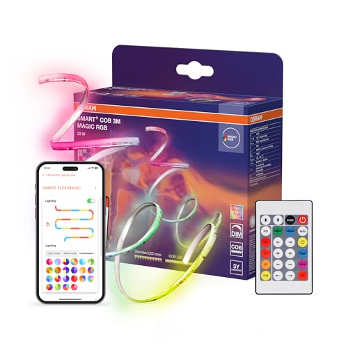 OSRAM SMART WIFI Strisce COB 3m MGC RGB con telecomando