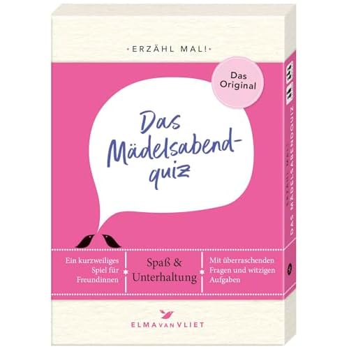 Erzähl mal! Das Mädelsabendquiz | Elma van Vliet