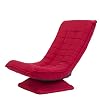 GHKWXUE Vloer Gaming Stoel, Opvouwbare Lazy Sofa fauteuil 360 Graden Swivel Opvouwbare Game Stoel 3-Positie Verstelbare…