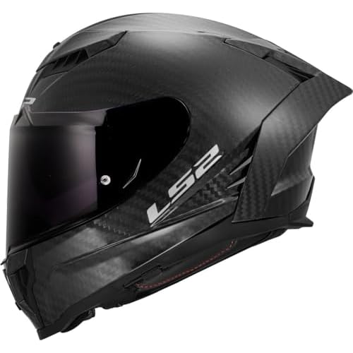 Forged Carbon Helmet From Ls2 11 Ls2 Dragon Ff807. Motorcycle Helmet. Full Face. Full Carbon. Dark Visor, Pinlock And Carrying Bag Included. Matt Carbon. 3Xl