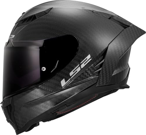 LS2, Integraler Motorradhelm DRAGON Matt Carbon, XL