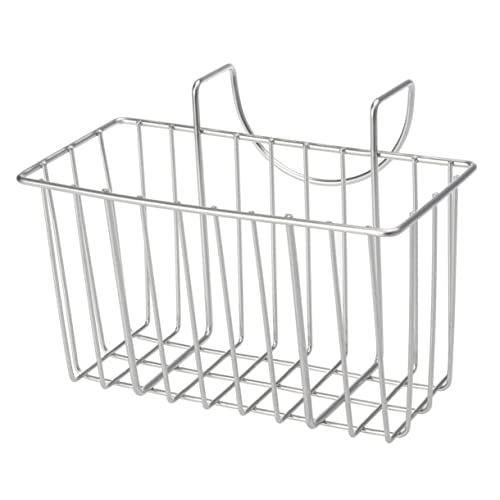 ABOOFAN Stainless Steel Sponge Drainer Rack for Kitchen Sink Organizer for Brushes and Dishcloths Keeps Utensils Clean and Dry Essential Kitchen Accessory