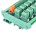Terminal Block 3 Wire 12 Channel Card, DIN Rail Mount, Switch Controlled NPN PNP Output, Compact Design for Automated Industry, KP 12L Gther C Model