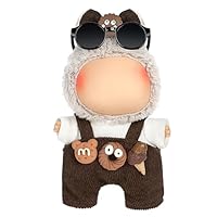 Desing Wish Puppenkleidung für 17cm Plüsch Bekleidung Kuscheltier Kleidung Outfit Clothing Plush Clothes Doll Zubehör für 17cm Plush Bekleidung DIY Kinder Männer Frauen Geschenke
